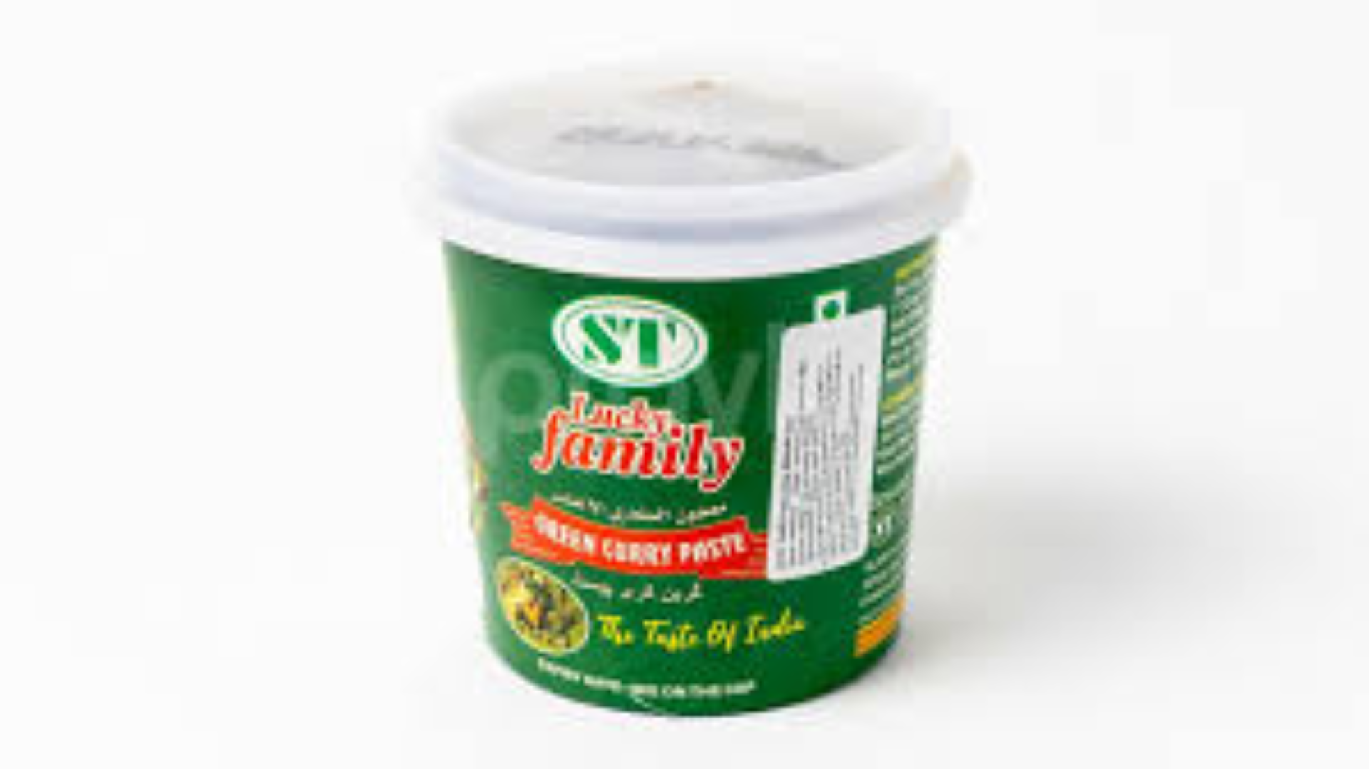 LUCKY FAMILY GREEN CURRY PASTE 400G